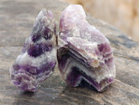 Natural Witches Hat Chevron Amethyst Crystals x 3.03 Kg Lot from Zambia