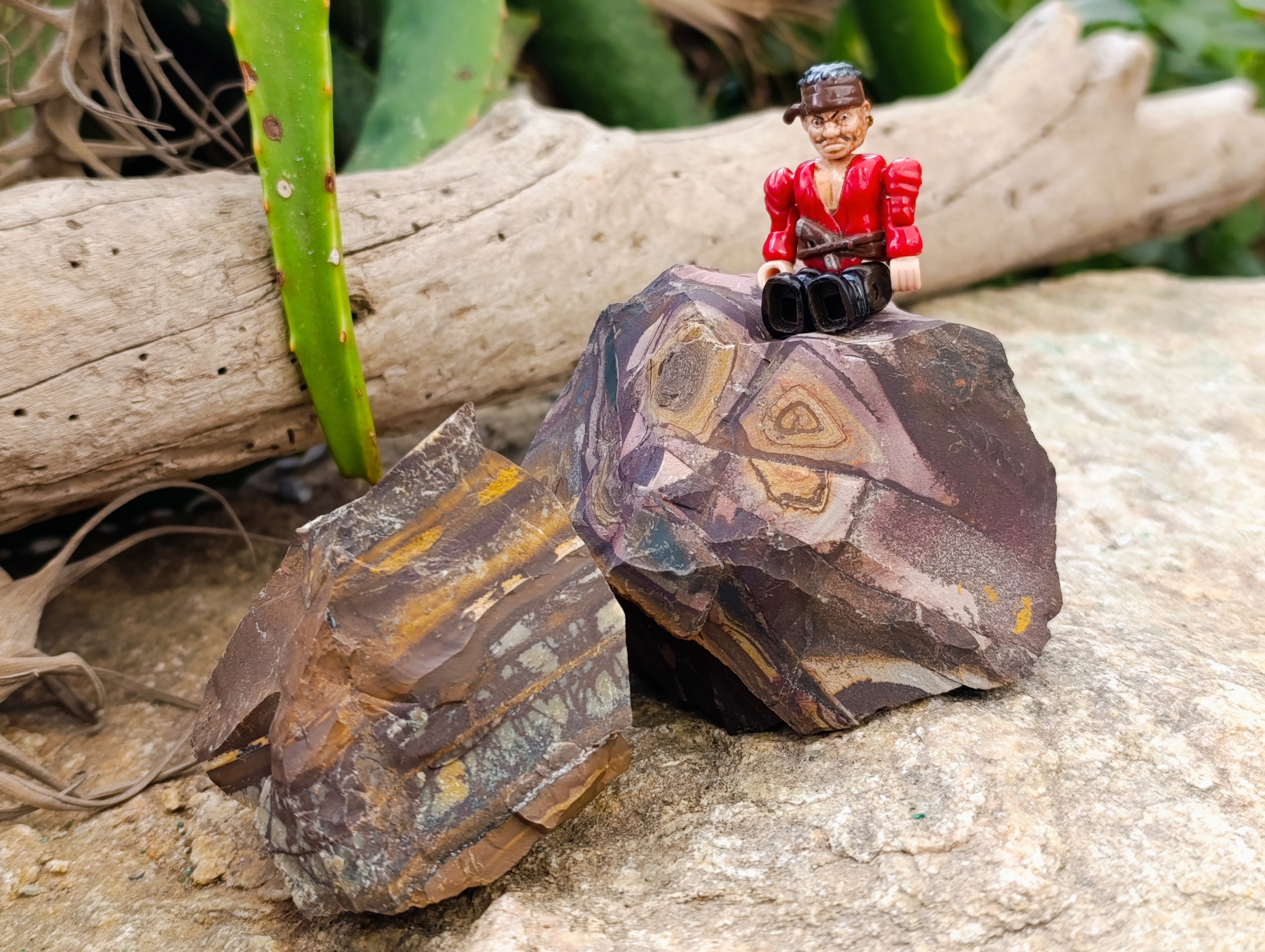 Natural Nguni Jasper Cobbed Specimens x 29 From Prieska, South Africa - Toprock Gemstones and Minerals 