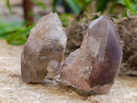 Natural Red Hematoid Quartz Crystals x 35 From Karoi, Zimbabwe