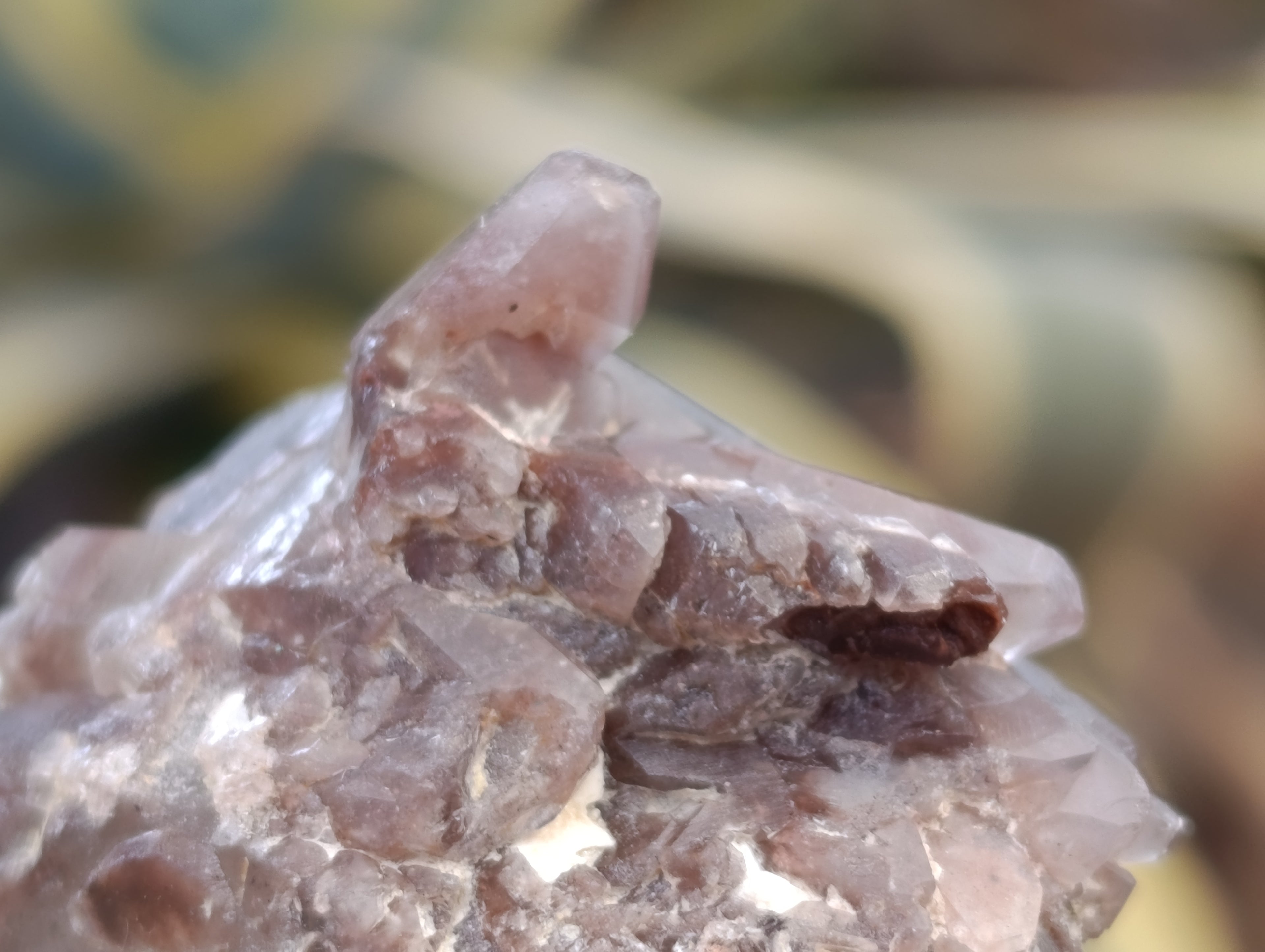 Natural Red Hematoid Quartz Crystals x 35 From Karoi, Zimbabwe - Toprock Gemstones and Minerals 