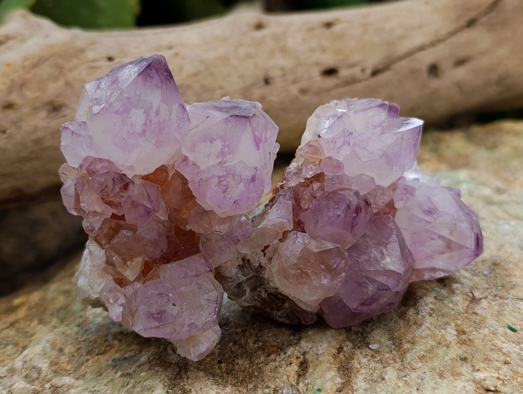 Natural Dark Purple Amethyst Spirit Quartz Clusters x 12 From Boekenhouthoek, South Africa - Toprock Gemstones and Minerals 