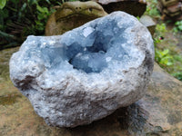 Natural Large Celestite Geode Specimen x 1 From Sakoany, Madagascar