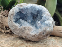 Natural Large Celestite Geode Specimen x 1 From Sakoany, Madagascar