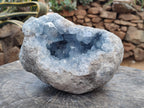 Natural Large Celestite Geode Specimen x 1 From Sakoany, Madagascar - Toprock Gemstones and Minerals 