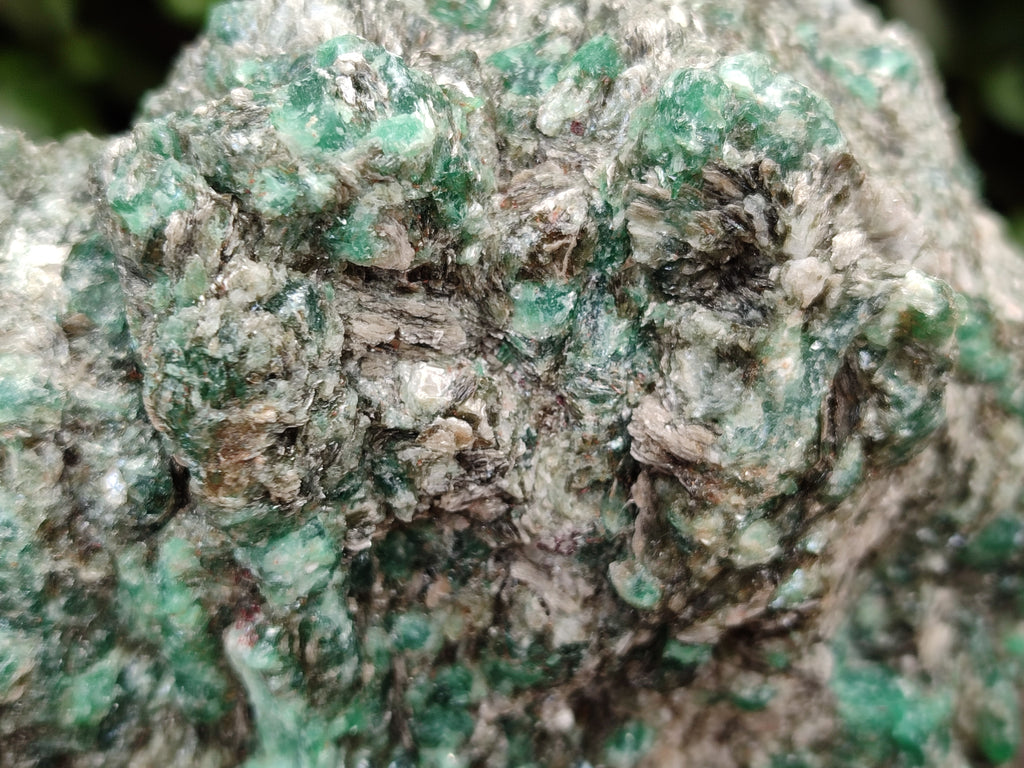 Natural Emerald Mica In Matrix Cobbed Specimens x 2 From Mutoko, Zimbabwe - Toprock Gemstones and Minerals 