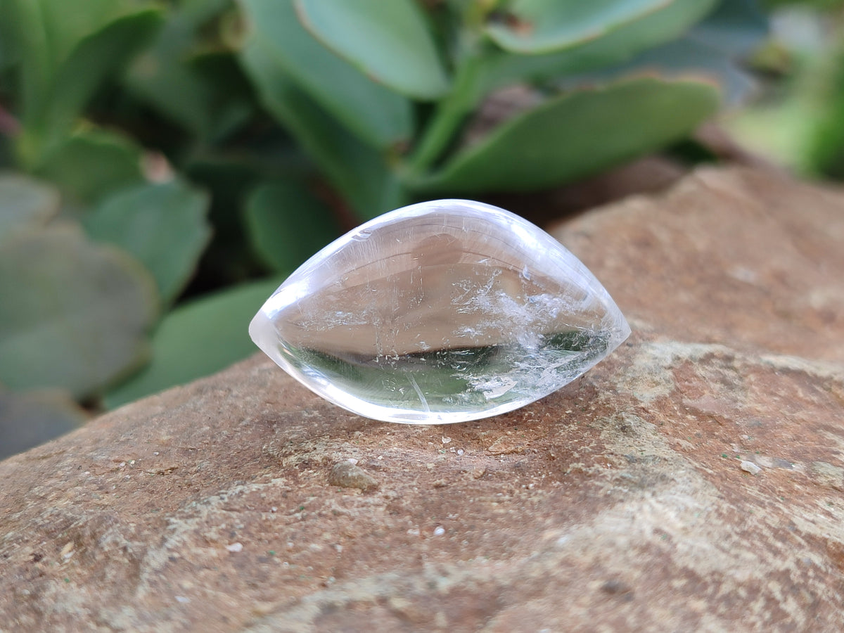 Polished Clear Quartz "Angel Tears" Pendant Pieces x 35 From Madagascar - Toprock Gemstones and Minerals 