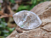 Polished Clear Quartz "Angel Tears" Pendant Pieces x 35 From Madagascar