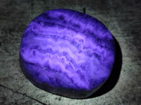 Polished Fluorescent Watermelon Fluorite Free Forms x 6 From Namibia