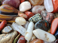 Polished Assortment Of Tumbled Stones x 3.29 Kg Lot - From Southern Africa