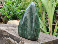 Polished Fuchsite Standing Free Forms x 1 From Madagascar