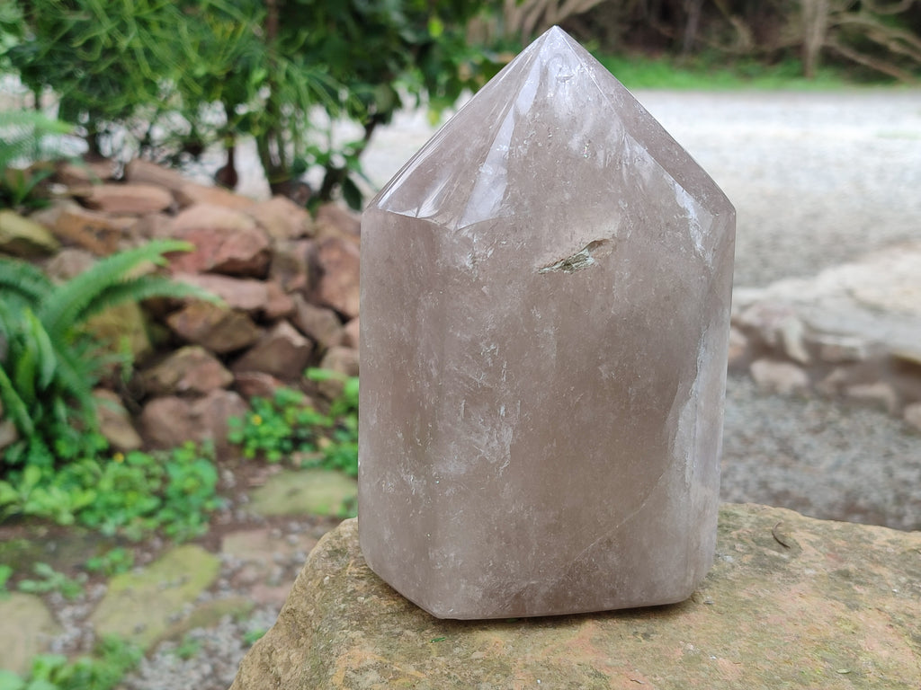 Polished Smokey Quartz Crystals x 1 From Madagascar - Toprock Gemstones and Minerals 