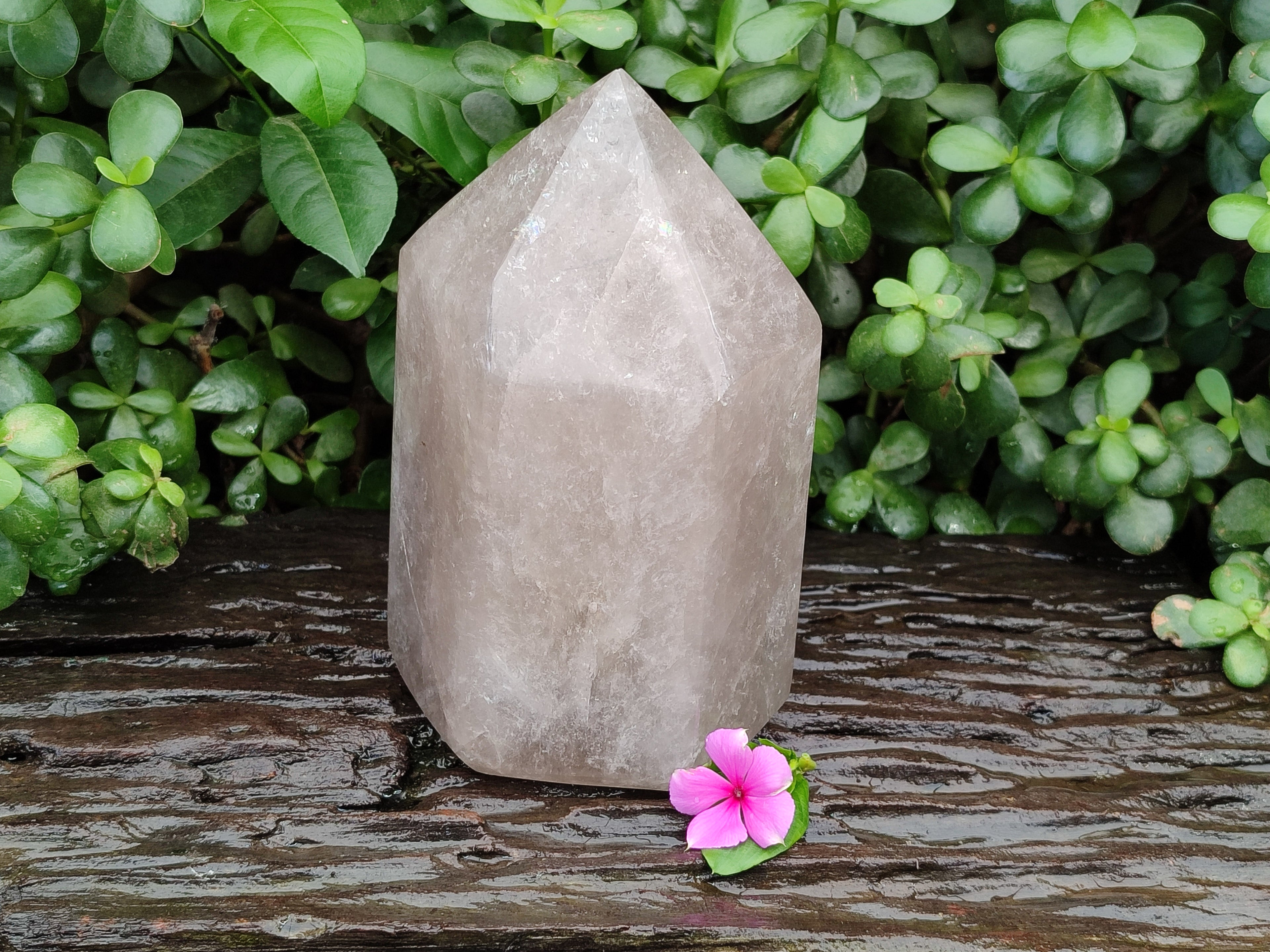 Polished Smokey Quartz Crystals x 1 From Madagascar - Toprock Gemstones and Minerals 