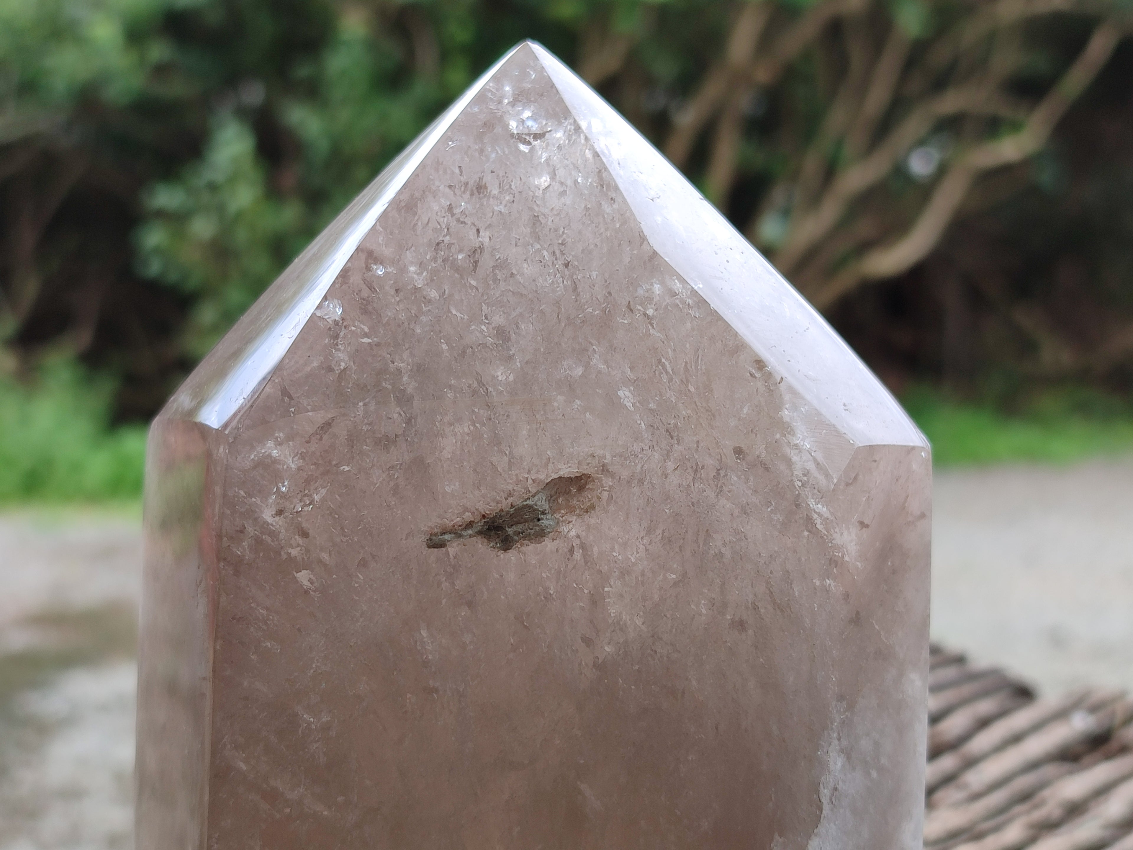 Polished Smokey Quartz Crystals x 1 From Madagascar - Toprock Gemstones and Minerals 
