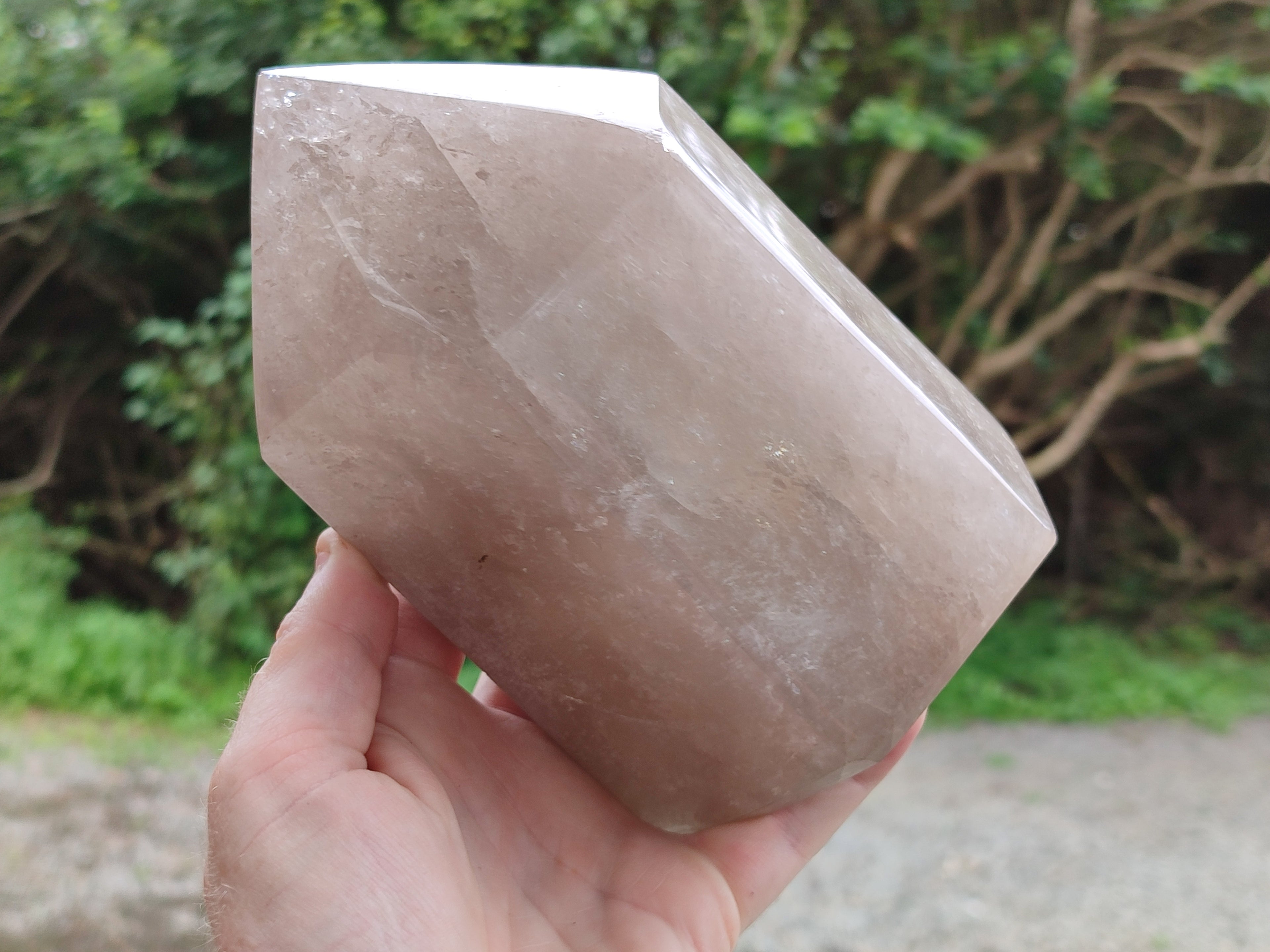 Polished Smokey Quartz Crystals x 1 From Madagascar - Toprock Gemstones and Minerals 