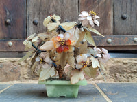 Hand Made Gemstone Tree x 1 From Southern Africa