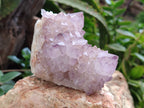 Natural Dark Ametrine Spirit Quartz Clusters x 4 From Boekenhouthoek, South Africa - Toprock Gemstones and Minerals 