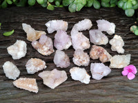 Natural Ametrine Spirit Quartz Crystals x 35 From Boekenhouthoek, South Africa