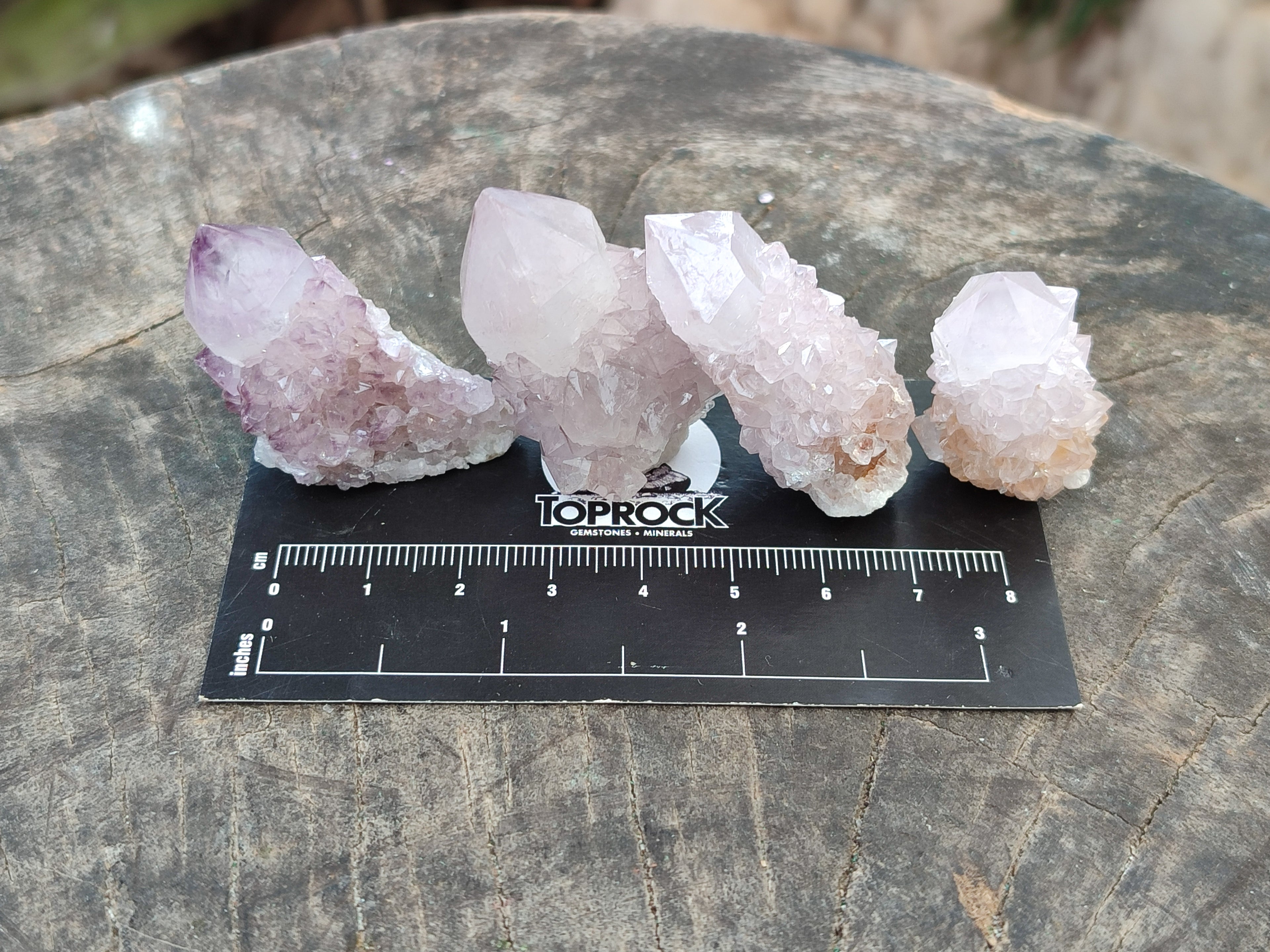 Natural Ametrine Spirit Quartz Crystals x 35 From Boekenhouthoek, South Africa - Toprock Gemstones and Minerals 