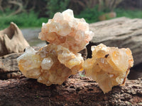 Natural Limonite Quartz Clusters x 36 From Solwezi, Zambia - Toprock Gemstones and Minerals 