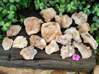 Natural Limonite Quartz Clusters x 36 From Solwezi, Zambia - Toprock Gemstones and Minerals 