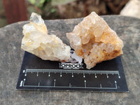 Natural Limonite Quartz Clusters x 36 From Solwezi, Zambia - Toprock Gemstones and Minerals 