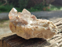 Natural Red Hematoid Quartz Clusters x 4 From Karoi, Zimbabwe - Toprock Gemstones and Minerals 