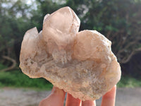 Natural Red Hematoid Quartz Clusters x 4 From Karoi, Zimbabwe - Toprock Gemstones and Minerals 