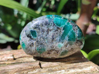 Polished Emerald Mica In Matrix Free Forms x 6 From Mutoko, Zimbabwe - Toprock Gemstones and Minerals 