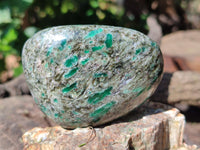 Polished Emerald Mica In Matrix Free Forms x 6 From Mutoko, Zimbabwe - Toprock Gemstones and Minerals 