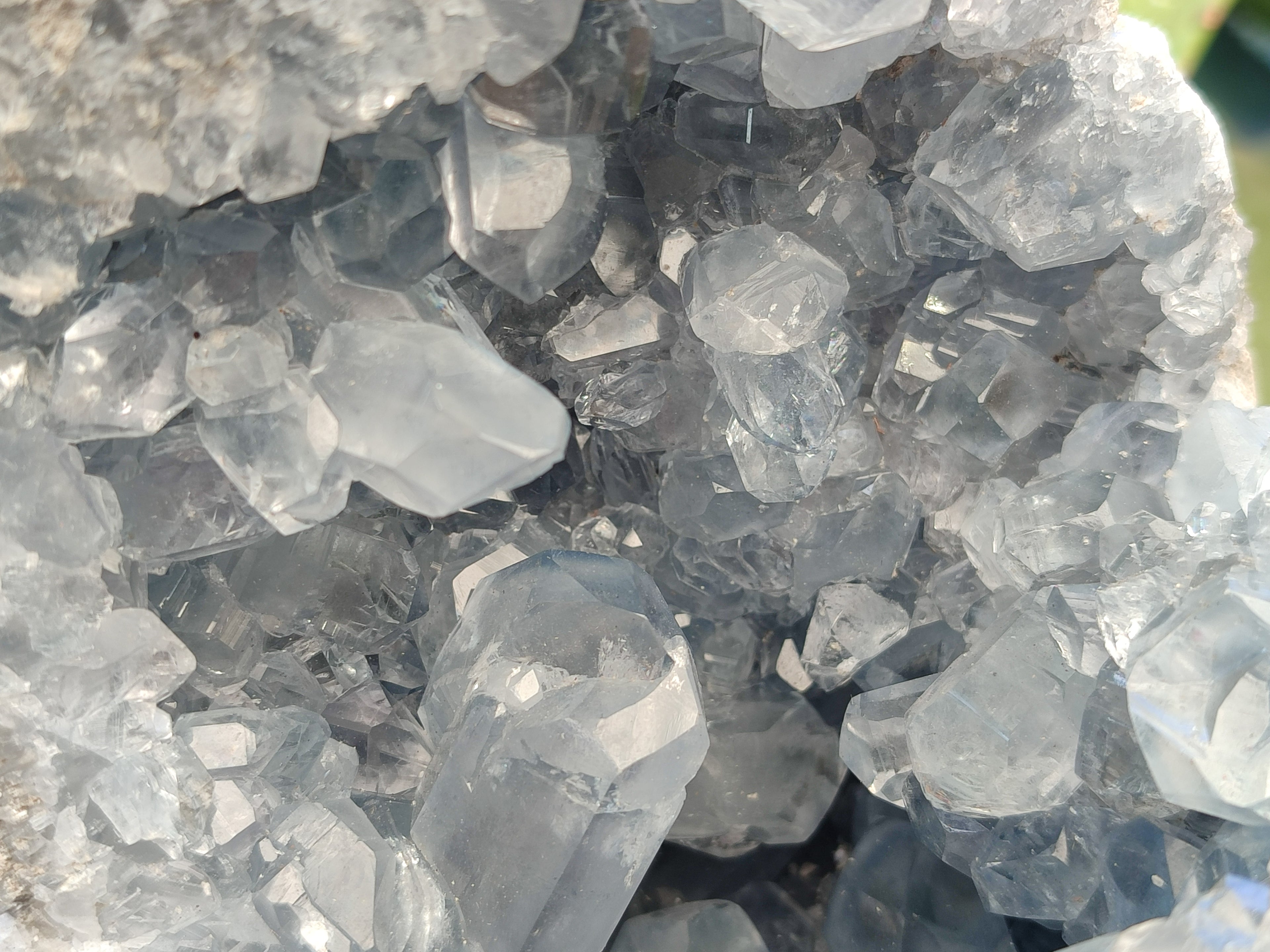 Natural Celestite Geode Specimens x From Sakoany, Madagascar - Toprock Gemstones and Minerals 