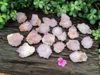 Natural Dark Ametrine Spirit Quartz Clusters x 20 From South Africa - Toprock Gemstones and Minerals 