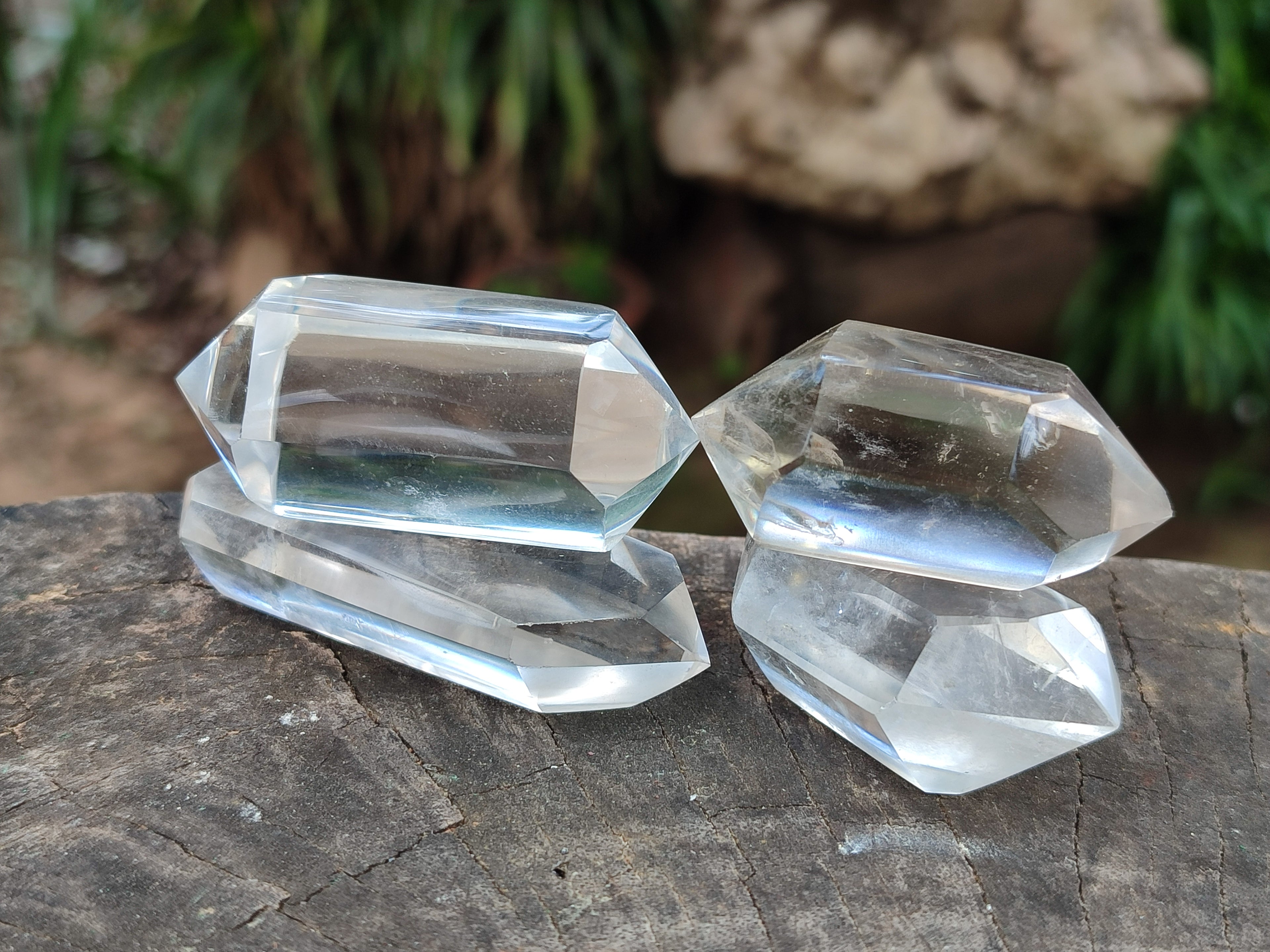 Polished Smokey Quartz Crystals x 24 From Madagascar - Toprock Gemstones and Minerals 
