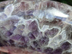 Polished Chevron Amethyst Standing Free Form x 1 From Ankazobe, Madagascar - Toprock Gemstones and Minerals 