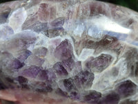 Polished Chevron Amethyst Standing Free Form x 1 From Ankazobe, Madagascar