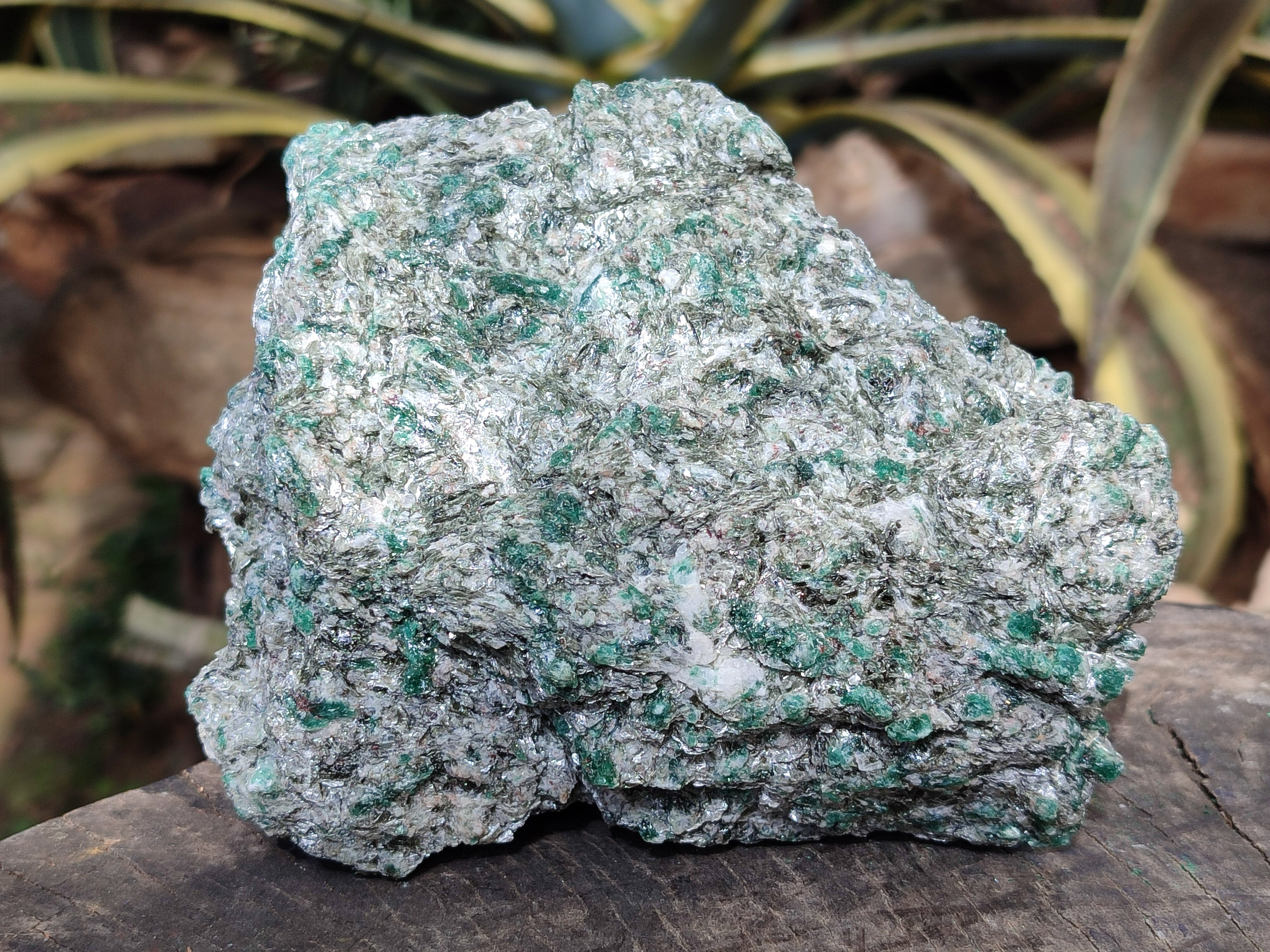 Natural Emerald Mica In Matrix Cobbed Specimens x 2 From Mutoko, Zimbabwe - Toprock Gemstones and Minerals 