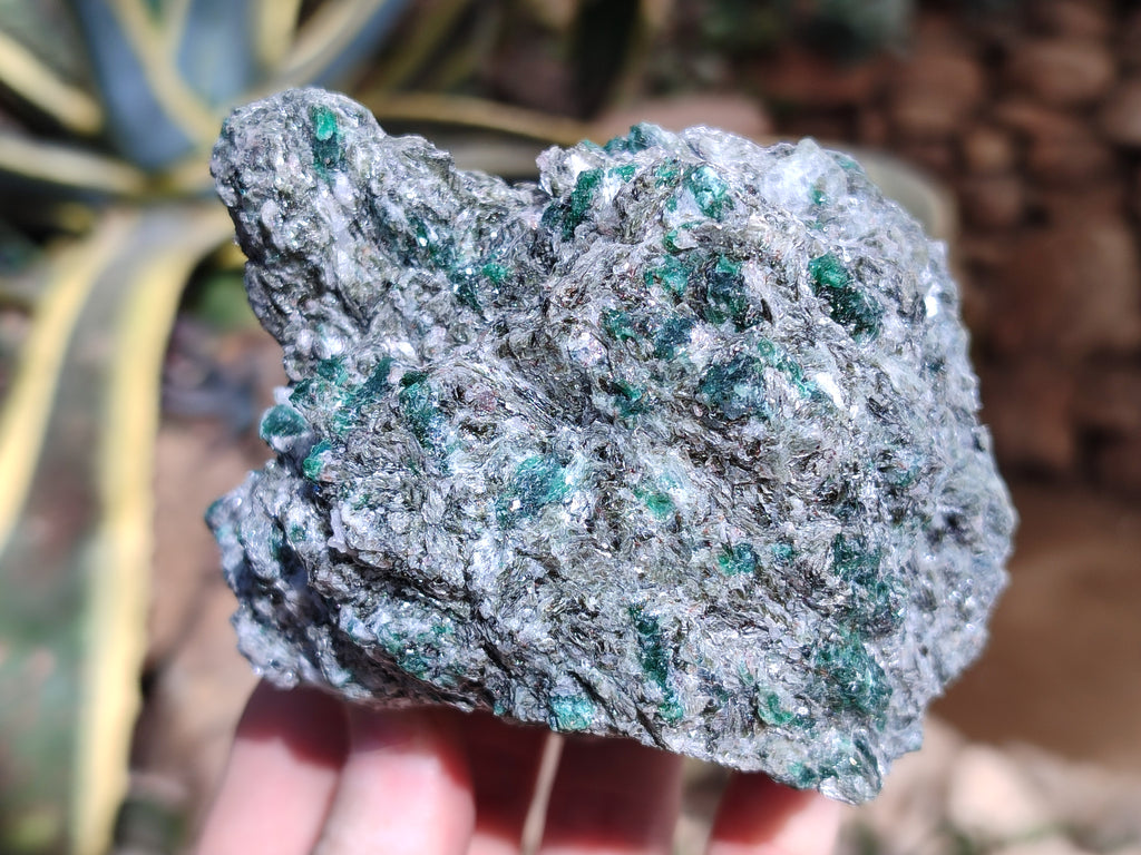 Natural Emerald Mica In Matrix Cobbed Specimens x 2 From Mutoko, Zimbabwe - Toprock Gemstones and Minerals 