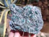 Natural Emerald Mica In Matrix Cobbed Specimens x 2 From Mutoko, Zimbabwe - Toprock Gemstones and Minerals 