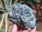 Natural Emerald Mica In Matrix Cobbed Specimens x 2 From Mutoko, Zimbabwe - Toprock Gemstones and Minerals 