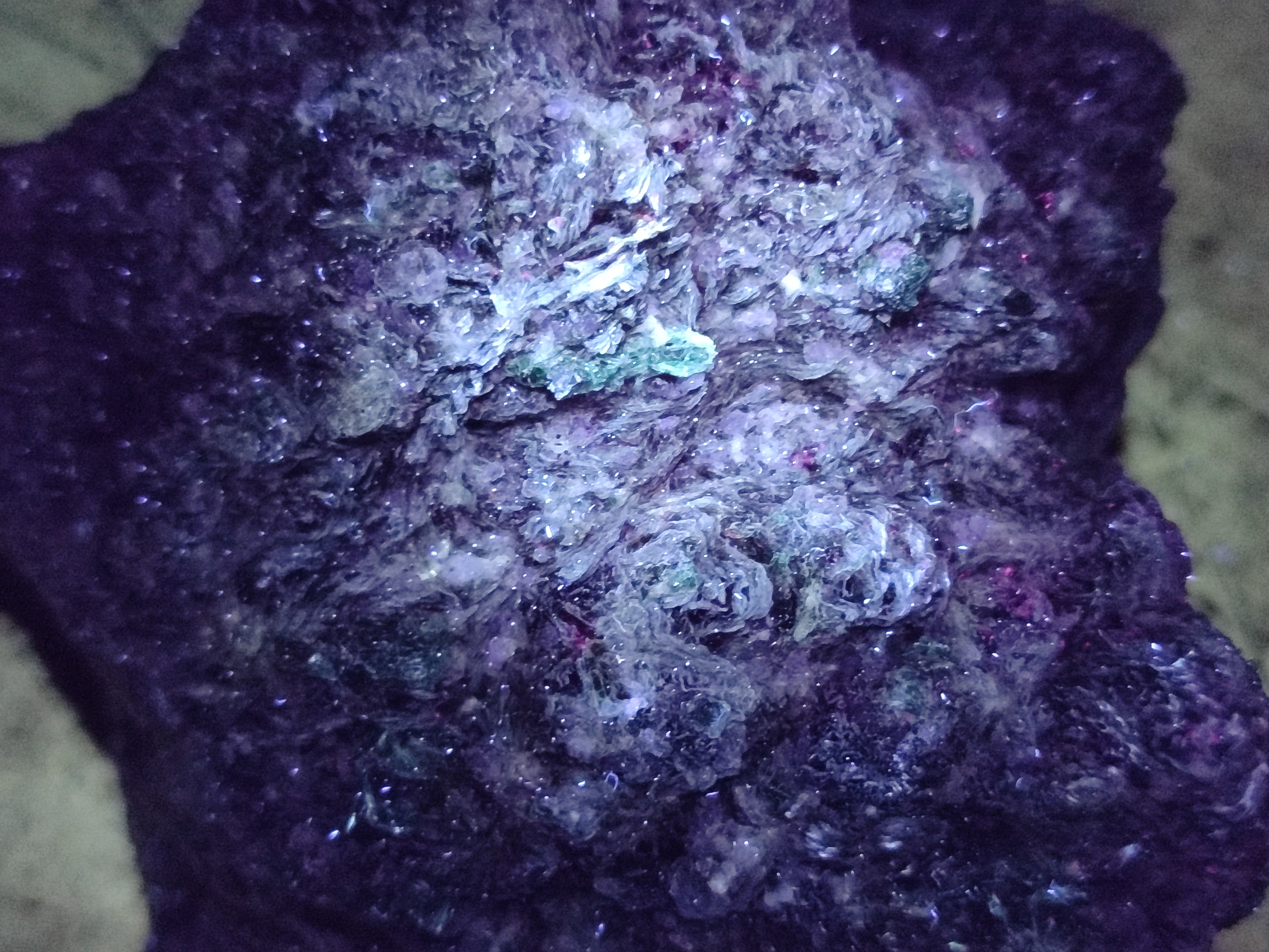 Natural Emerald Mica In Matrix Cobbed Specimens x 2 From Mutoko, Zimbabwe - Toprock Gemstones and Minerals 