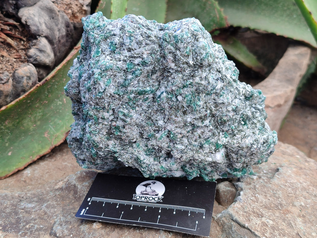 Natural Emerald Mica In Matrix Cobbed Specimens x 2 From Mutoko, Zimbabwe - Toprock Gemstones and Minerals 