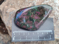 Polished Ruby Corundum In Chrome Verdite Free Forms x 6 From Zimbabwe - Toprock Gemstones and Minerals 