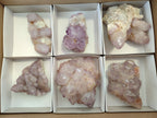 Natural Amethyst Spirit Quartz Clusters x 6 From Boekenhouthoek, South Africa - Toprock Gemstones and Minerals 
