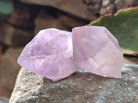 Natural Jacaranda Amethyst Single Quartz Crystals x 24 From Mumbwa, Zambia - Toprock Gemstones and Minerals 