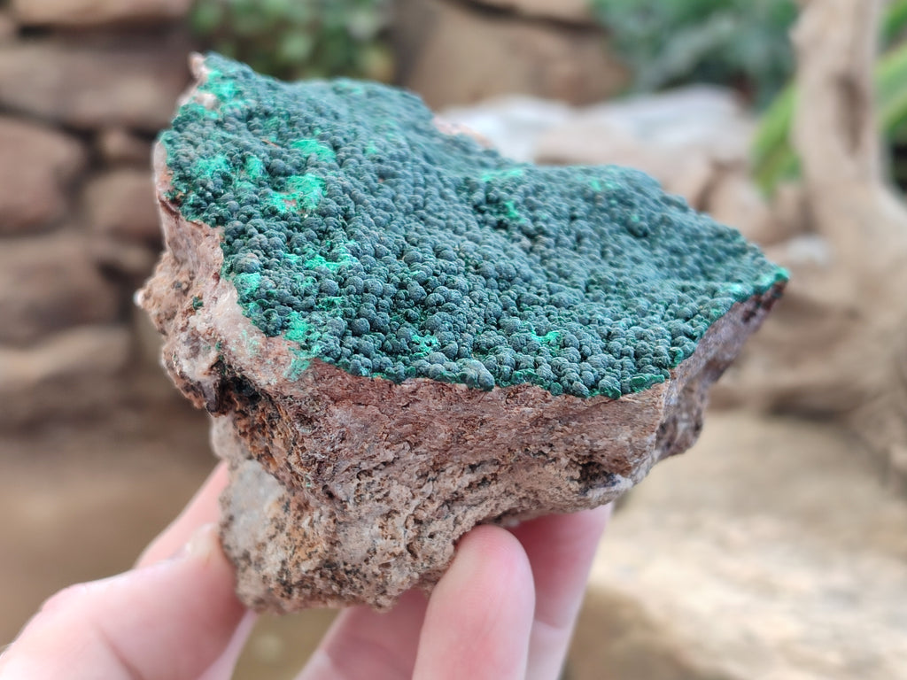 Natural Crystalline Malachite Specimens x 6 From Tenke Fungurume, Congo - Toprock Gemstones and Minerals 