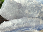 Natural Blue Lace Agate Geode Specimens x 2 From Nsanje, Malawi - Toprock Gemstones and Minerals 