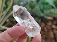 Polished Clear and Smokey Quartz Crystals x 20 From Madagascar