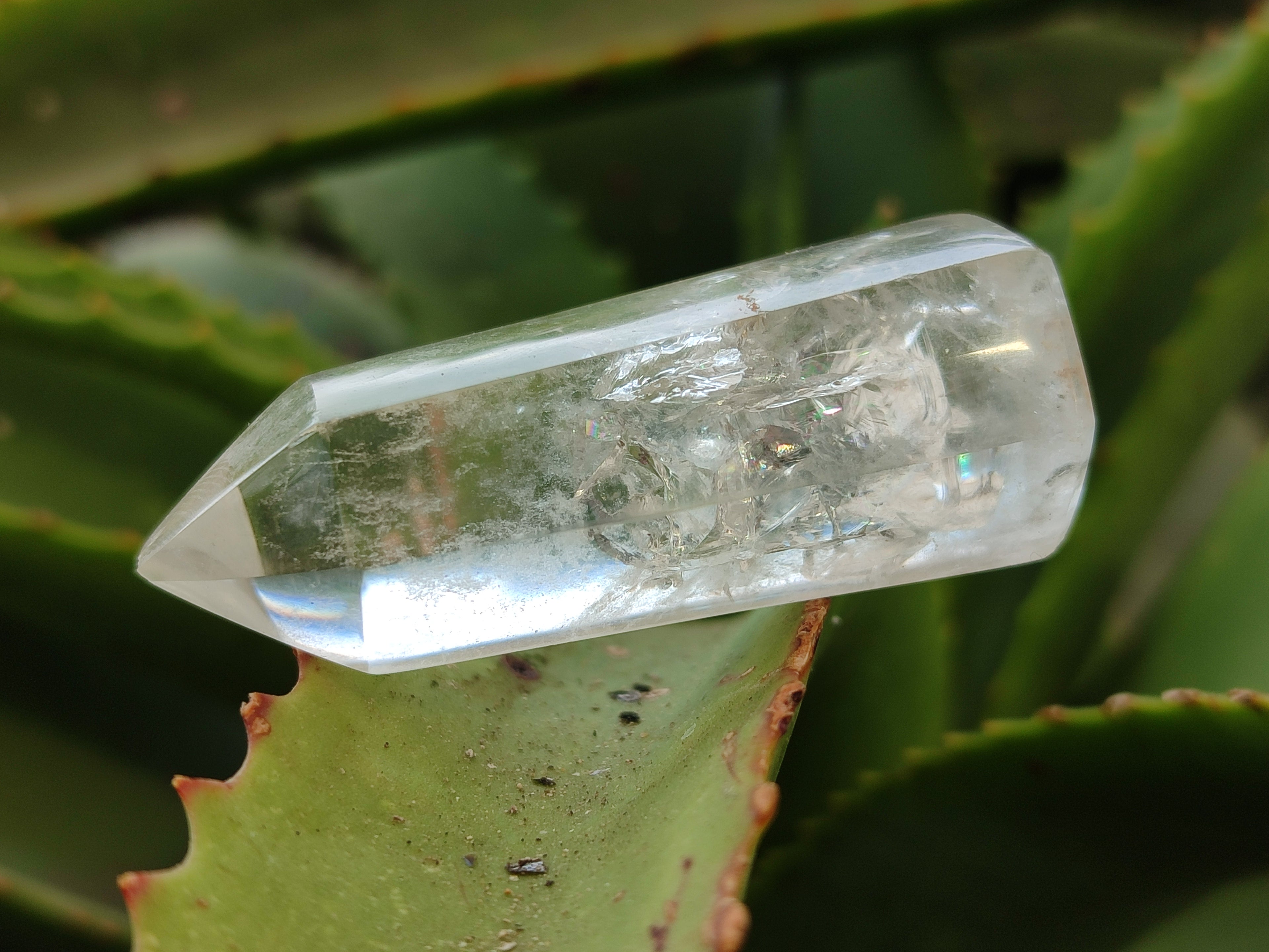 Polished Clear and Smokey Quartz Crystals x 20 From Madagascar - Toprock Gemstones and Minerals 