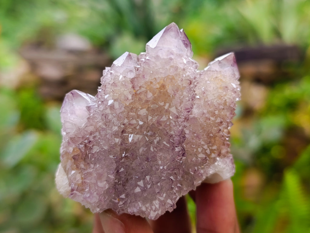 Natural Dark Purple Amethyst Spirit Quartz Clusters x 12 From Boekenhouthoek, South Africa - Toprock Gemstones and Minerals 