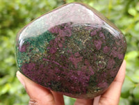 Polished Ruby Corundum In Chrome Verdite Free Forms x 4 From Zimbabwe - Toprock Gemstones and Minerals 