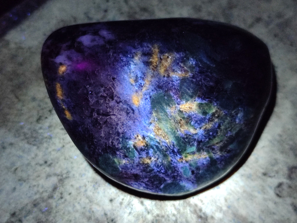 Polished Emerald Mica In Matrix Free Forms x 6 From Mutoko, Zimbabwe - Toprock Gemstones and Minerals 